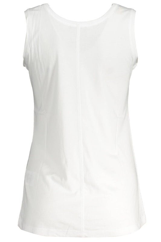 White Viscose Women Top