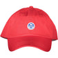 Red Cotton Men Cap