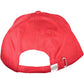 Red Cotton Men Cap