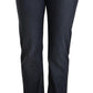 Chic Dark Blue Straight Cut Jeans