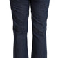 Elegant Flared Cotton Jeans