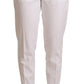 Elegant Mid Waist Tapered Trousers