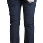 Elegant Mid Waist Skinny Denim