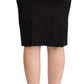 Chic Pencil Cut Knee-Length Skirt