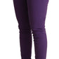 Chic Purple Low Waist Skinny Jeans