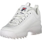 White Polyester Women Sneaker