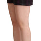 Multicolor Mid Waist Checkered Shorts