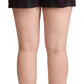 Multicolor Mid Waist Checkered Shorts