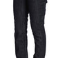 Elegant Straight Leg Dark Blue Jeans