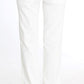 Chic White Striped Straight Fit Pants