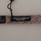 Gray Fantasy Print Adjustable Neck Papillon Bow Tie