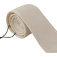 Off-White 100% Silk Slim Adjustable  Accessory Necktie