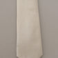 Off-White 100% Silk Slim Adjustable  Accessory Necktie