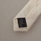 Off-White 100% Silk Slim Adjustable  Accessory Necktie