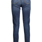 Blue Cotton Women Jeans