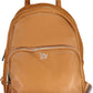 Brown Polyethylene Women Backpack