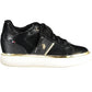 Black Polyester Women Sneaker