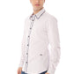 Pink Cotton Men Shirt