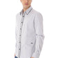 Light Blue Cotton Men Shirt