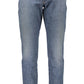 Blue Cotton Women Jeans