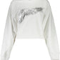 White Cotton Women Sweater