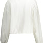 White Cotton Women Sweater