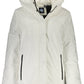 White Polyester Women Jacket