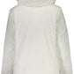 White Polyester Women Jacket