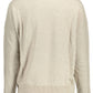 Beige Wool Women Sweater