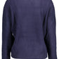 Blue Acrylic Women Sweater