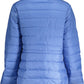 Light Blue Polyester Women Jacket