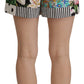 Floral High Waist Hot Pants Shorts