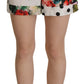 Floral High Waist Hot Pants Shorts