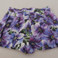 Elegant Floral High Waist Designer Shorts