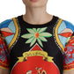 Glamourous Multicolor Silk Top