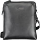 Black Polyester Men Shoulder Bag