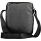 Black Polyester Men Shoulder Bag