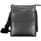 Black Polyester Men Shoulder Bag