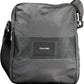 Black Polyester Men Shoulder Bag