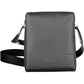 Black Polyester Mens Shoulder Bag