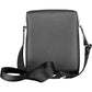 Black Polyester Mens Shoulder Bag