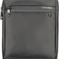 Black Polyethylene Men Shoulder Bag