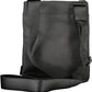 Black Polyester Men Shoulder Bag