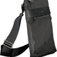 Black Polyester Men Shoulder Bag