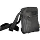 Black Polyester Men Shoulder Bag