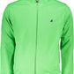 Green Cotton Men Sweater