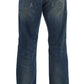 Elegant Regular Fit Blue Wash Denim