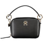 Black Polyethylene Women Handbag