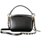 Black Polyethylene Women Handbag