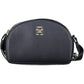 Blue Polyester Women Handbag